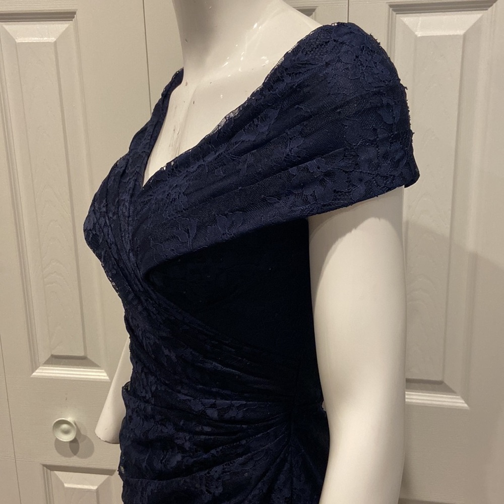 NWOT La Femme lace gown - Picture 7 of 11